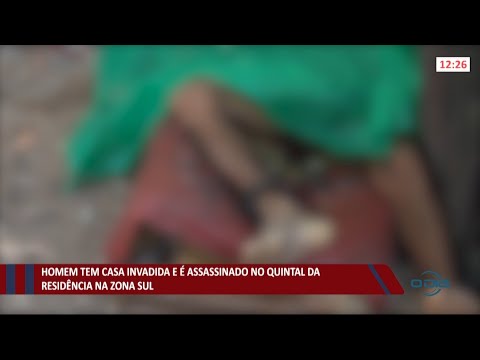 Homem tem casa invadida e é assassinado no quintal da residência em Teresina 09 07 2021