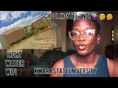 SCHOOL HOSTELS IN KWASU🤔🤧// MUST WATCH (Kwara State University).
