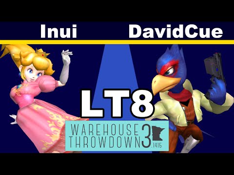 WT3.14 - Inui (Peach, Sheik, Ganondorf) vs DavidCue (Falco) - Melee Losers Top 8
