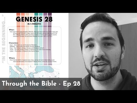 Genesis 28 Summary in 5 Minutes - 5MBS