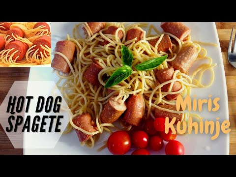 HOT DOG ŠPAGETI - Hot dog spaghetti RECIPE