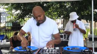 Dj D Nice at Ted Smooth Old School Jam 7-19-15