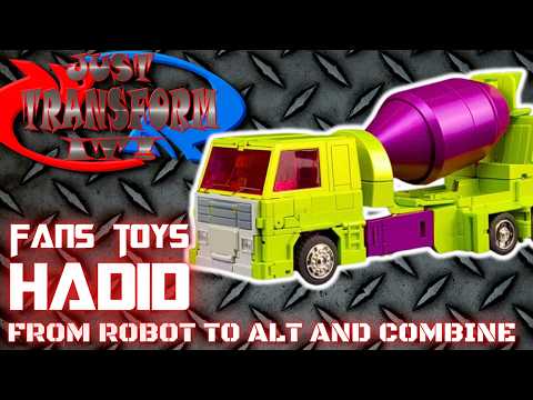 JUST TRANSFORM IT!: Fans Toys Hadid (Mixmaster)