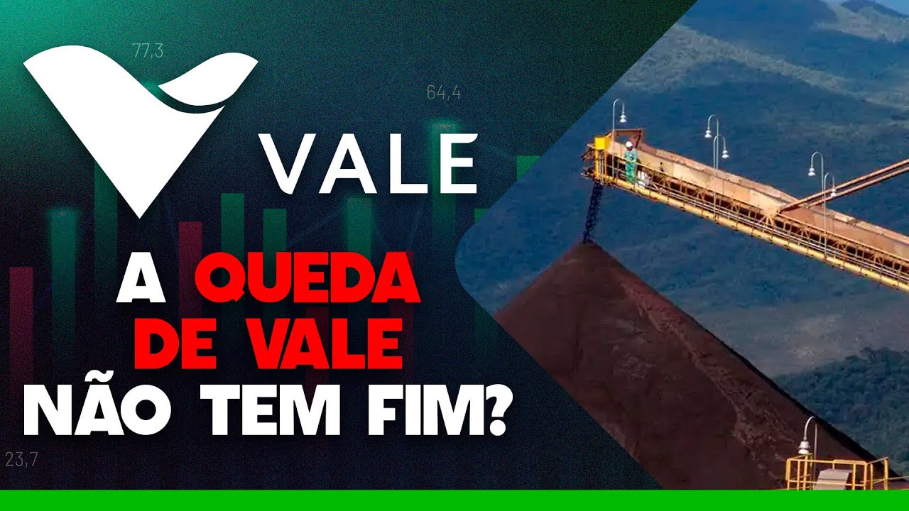 VALE3 PODE CHEGAR A R$50,00? O QUE ESTÁ ACONTECENDO PARA CAIR TANTO?