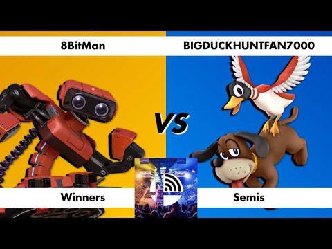 The Wifi Series #42 - Winners Semifinal: 8BitMan (R.O.B) vs BIGDUCKHUNTFAN7000 (Duck Hunt)