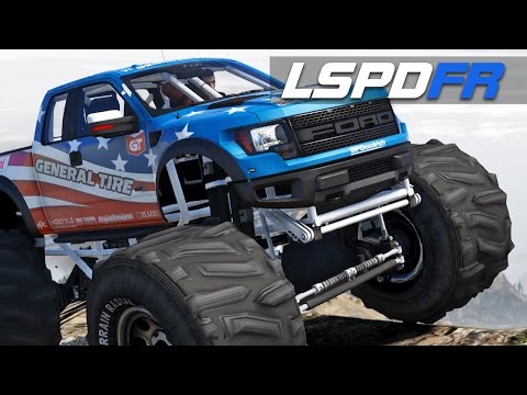 LSPDFR E159 - Ford Raptor Monster Truck | Chase Me