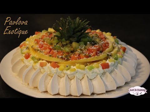 Recette Gaufres aux fruits exotiques