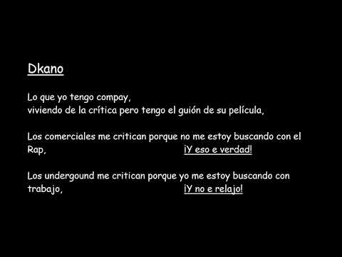 Dkano ft Nipo - Comienza la clase 2 ( Letras)