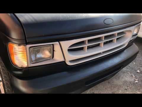 DIY: 92-06 ford econoline e150 e250 e350 headlights replacement