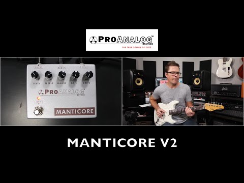 ProAnalog Devices Manticore V2 Overdrive Demo Video by Shawn Tubbs