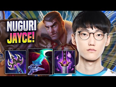 NUGURI IS SO GOOD WITH JAYCE! - DK Nuguri Plays Jayce TOP vs Kayle! | Season 2022
