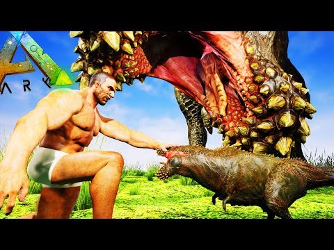 ITS LIKE A BABY GODZILLA! Breeding The World Eating Monster! Part 19 - Ark Survival Evolved