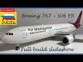 1 144 Zvezda Boeing 767 300 Air Madagascar Full Build Slideshow
