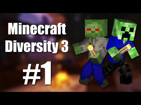 Seikkailun Alku! - Minecraft Diversity 3 #1