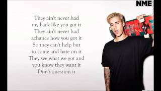 Justin Bieber - We Are ft Nas (Lyrics)