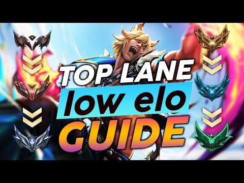 How to climb as a TOP LANER I Low elo to diamond guide I Top Lane Guide