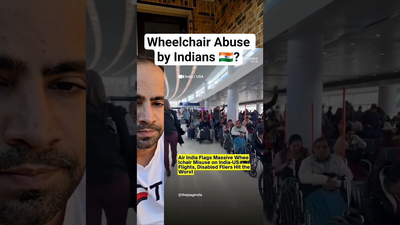 Wheelchair Abuse by Indian parents on US India fligh