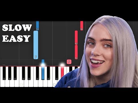 Billie Eilish - I Love You (SLOW EASY PIANO TUTORIAL) Billie Eilish - I Love You (SLOW EASY PIANO TUTORIAL)