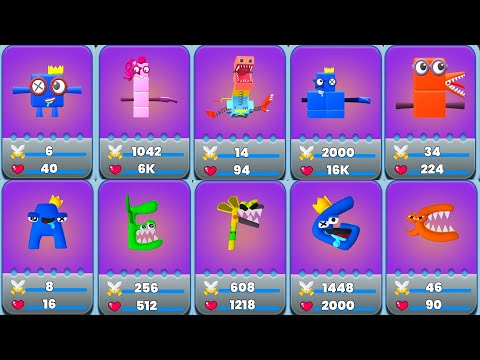 MERGE NUMBER CUBE MONSTER RUN - Merge Battles GamePlay - iOS, Android Part 1