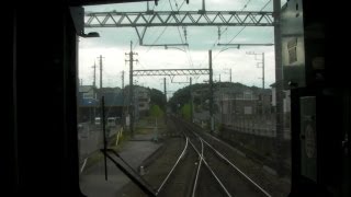 preview picture of video '東武野田線・前面展望 逆井駅から高柳駅(単線区間) Train front view(Japan)'