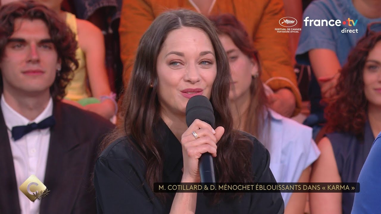 Le cadeau de G. Canet à M. Cotillard - C à Vous l’intégrale - 16/05/2026