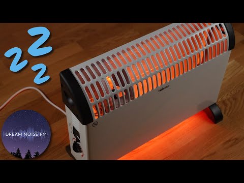 Sleep easily with deeply relaxing convector heater fan sound - Dark Screen