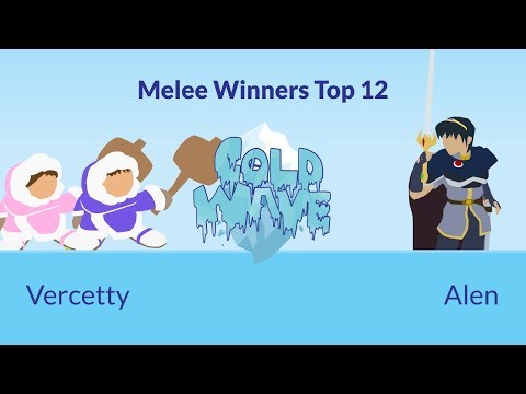 Coldwave: Vercetty (Ice Climbers, C. Falcon) vs Alen (Marth, Luigi) - Winners Top 12