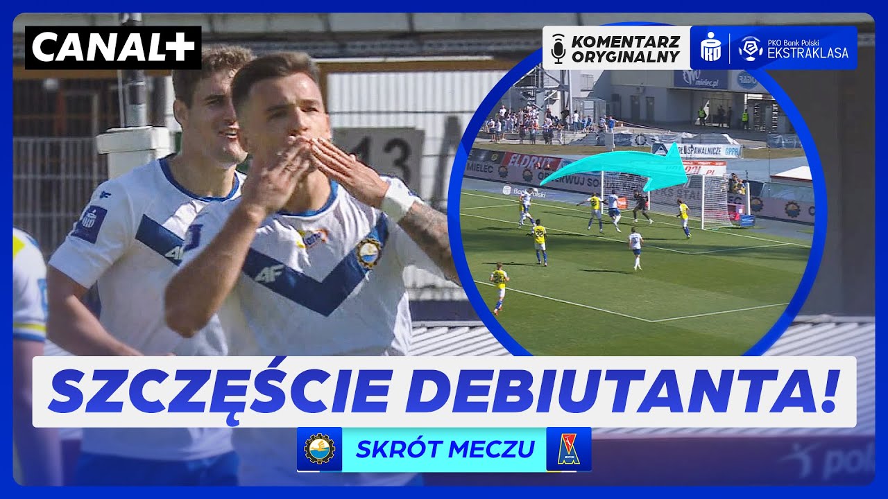 WIDEO: Stal Mielec - Motor Lublin 1-0 [SKRÓT MECZU]