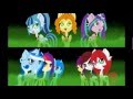 Adagio Dazzle,Aria Blaze, and Sonata Dusk 