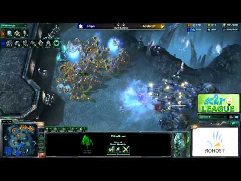 sc2ro League  gB w3   Adelscott vs Jimpo