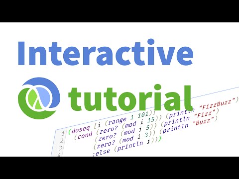 Interactive Clojure Tutorial