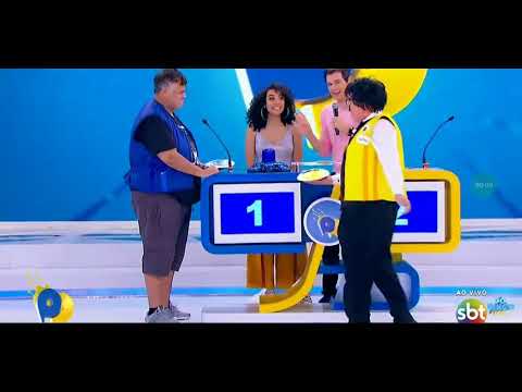 Equipe da Eliana dando Tortada no Domingo Legal (08/03/2020)