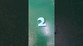 How to make fondant number two easy way making #numbers #alphabet #tips #fondantcake #fondant #cake