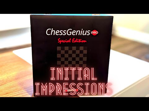 Chess Genius Pro Special Edition - Initial Impressions - YouTube