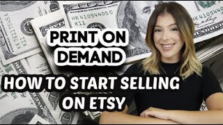 How to Start Selling on ETSY w/ NO INVENTORY || MAKE THOUSANDS FROM HOME || SARAH RAFEH