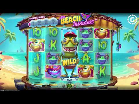 Beach Invaders by NetEnt Video Review | GamblerID