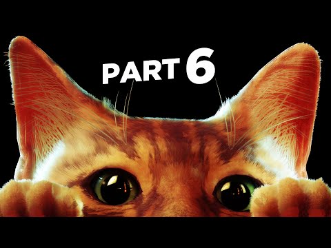 STRAY PS5 Walkthrough Gameplay Part 6 - THE EYES (FULL GAME)