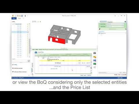PriMus IFC Tutorial - Preparing the BoQ from an IFC file in just a few minutes - ACCA software