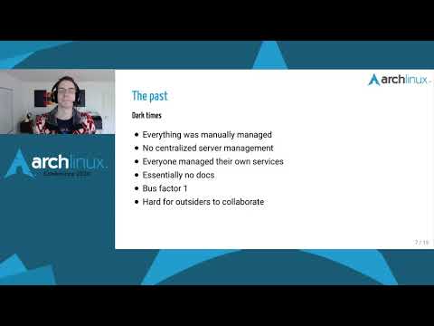 Arch Conf 2020 - Infrastructure at Arch - Making servers go brrrrr