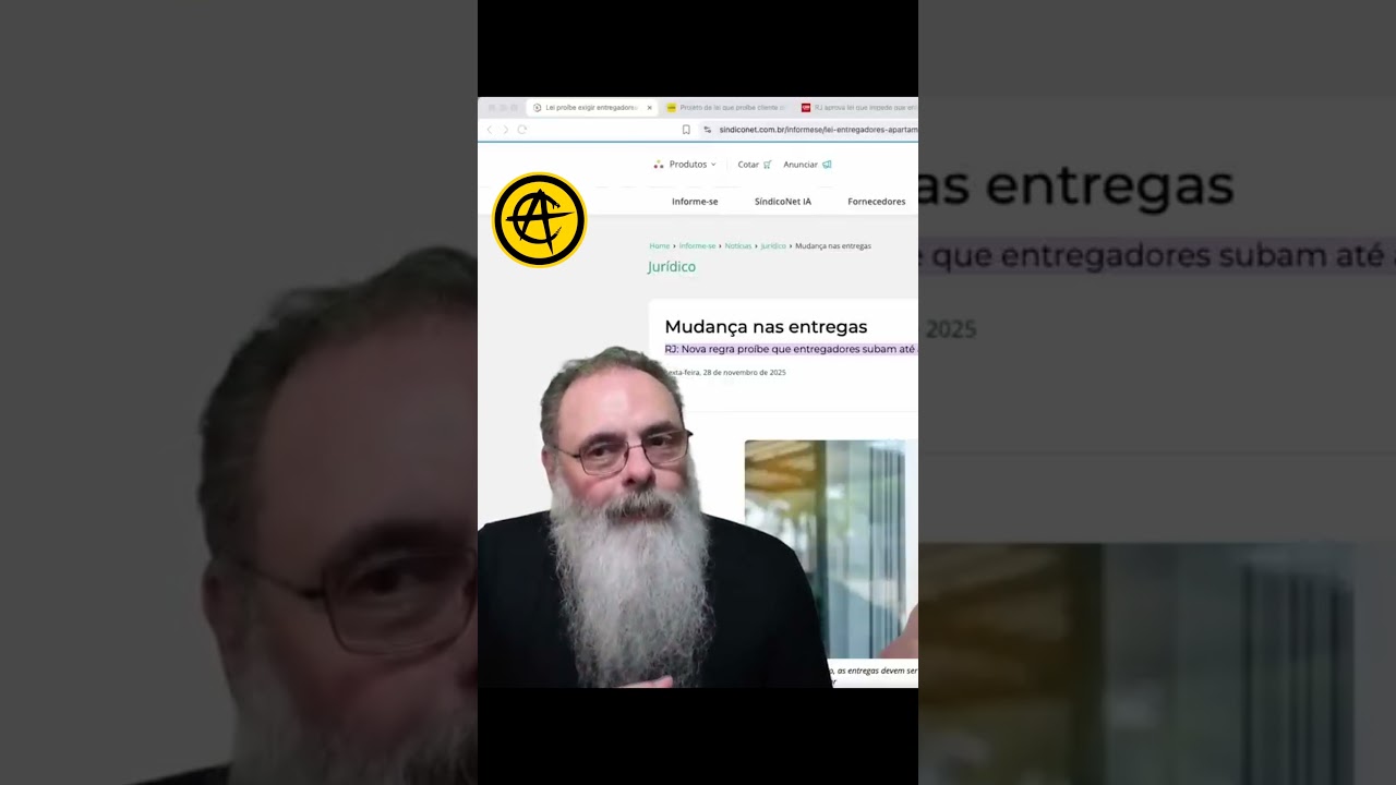 VEREADORES do RIO criam LEI que PROIBE ENTREGADORES de SUBIR em PRÉDIOS atrapalhando TODO MUNDO