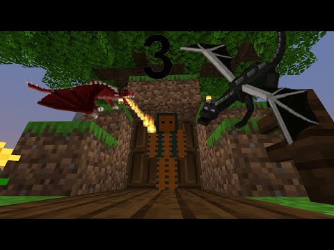 Epic Minecraft Mod: Roki slays dragon and ducks