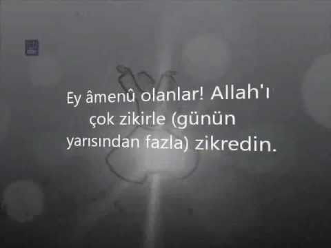 Zikrullahu-Akbar [ EN BÜYÜK IBADET ZIKRULLAH'TIR ]