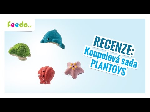 Videorecenze - PLAN TOYS Koupelová sada - mořský život