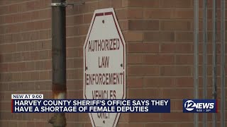 Harvey County Sheriff’s Office faces shortage of female detention deputies