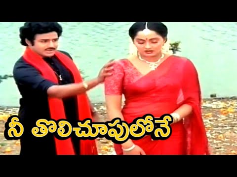 RADHA BALAKRISHNA NEE THOLI CHOOPULONE SONG | NIPPULANTI MANISHI MOVIE