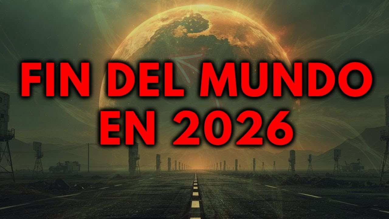 Se la jalaron... Ahora resulta que el FIN DEL MUNDO es en 2026