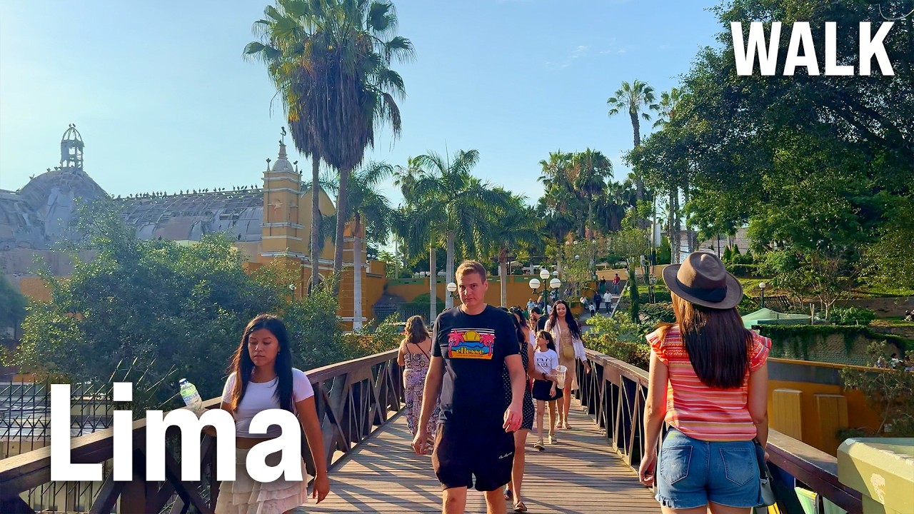 Immersive street-level walking tour through BARRANCO Walking Tour, Peru, showcasing authentic urban landscapes, local architecture, and the vibrant atmosphere of the city's neighborhoods