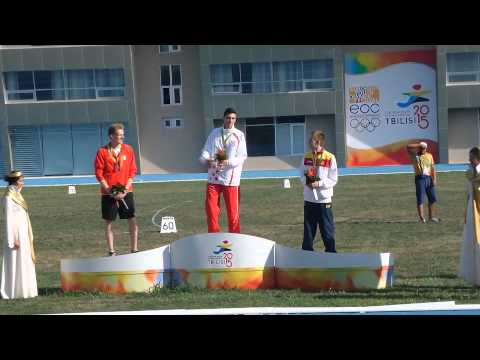 Svečano proglašenje 800m [M] - Europski olimpijski festival mladih 2015
