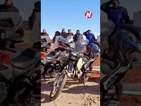 Motoqueros llevaron donaciones a Sauzal Bonito