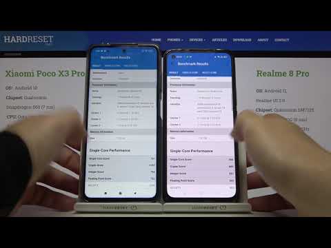 POCO X3 Pro vs Realme 8 – AnTuTu Benchmark Test